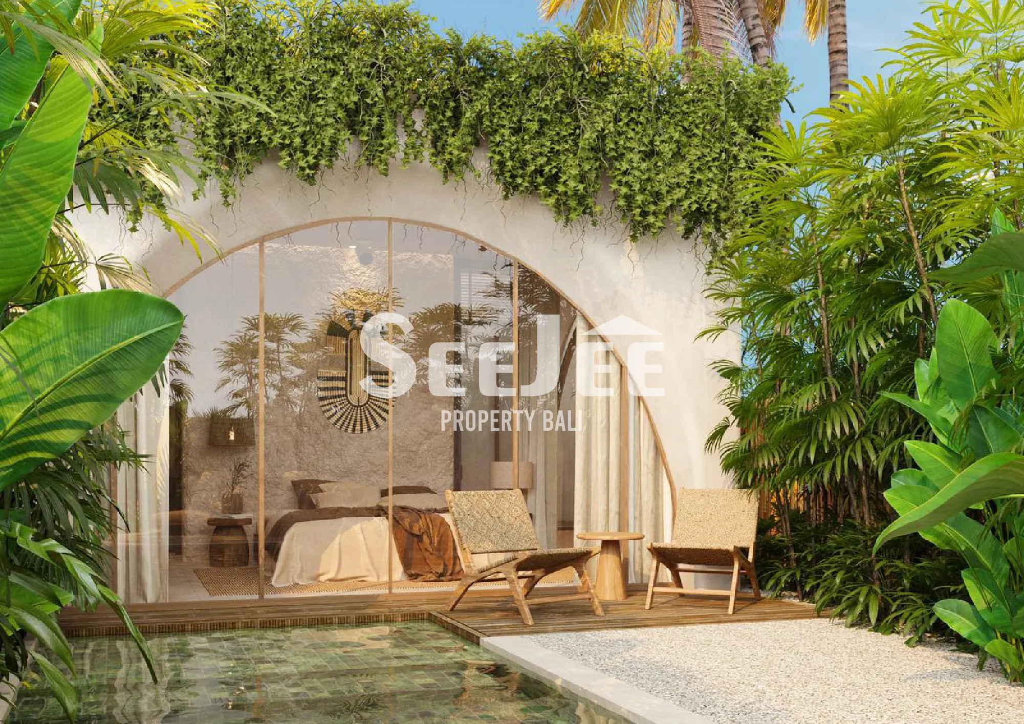 STYLISH TULUM INSPIRED ONE BEDROOM VILLAS IN ULUWATU - TURNKEY RENTAL INVESTMENT, CONSTRUCTION UNDERWAY - SDLB119