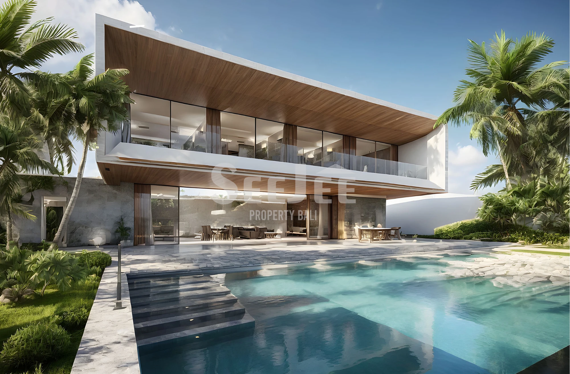 A SIGNATURE FOUR-BEDROOM TROPICAL RESIDENCE IN SOUTH NUSA DUA - SDLB165