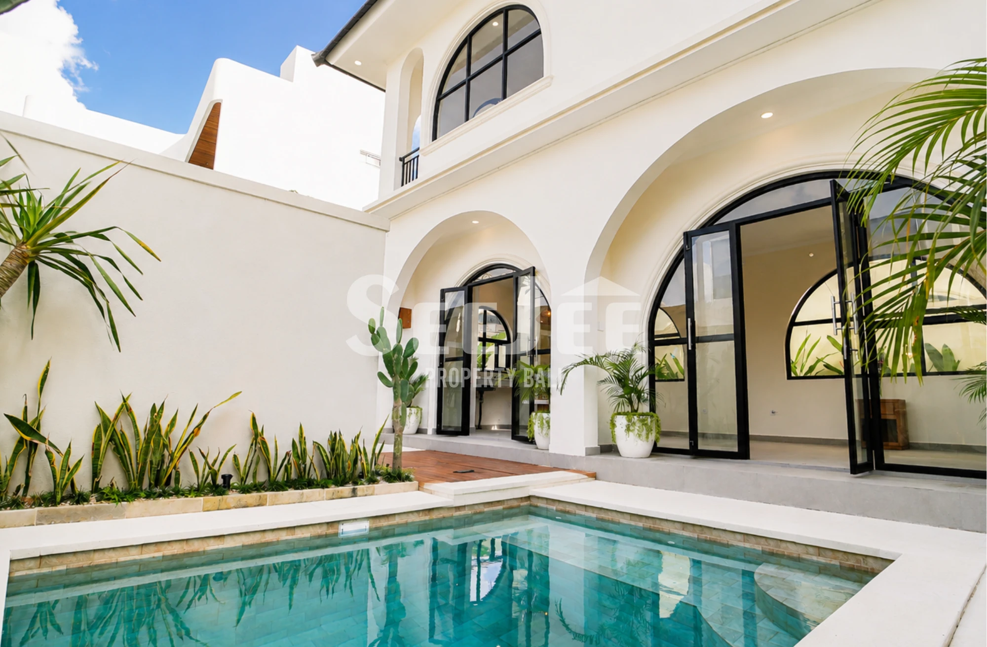 A SUNLIT MEDITERRANEAN RETREAT IN THE HEART OF BUDUK, CANGGU - SVFC066