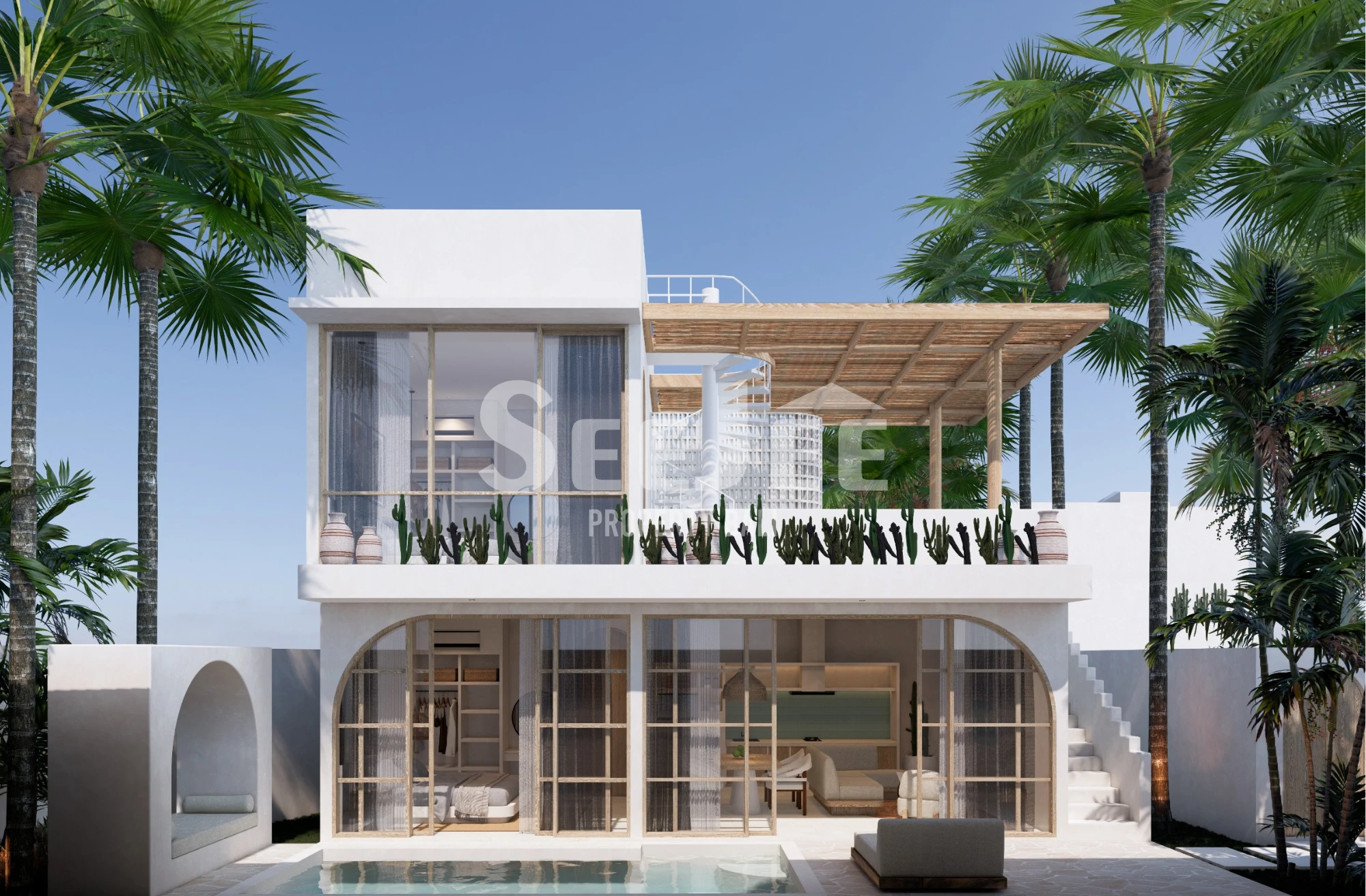 A PRIVATE ULUWATU RETREAT WHERE BALI, OCEAN & MODERN LIVING MEET - SDFB068